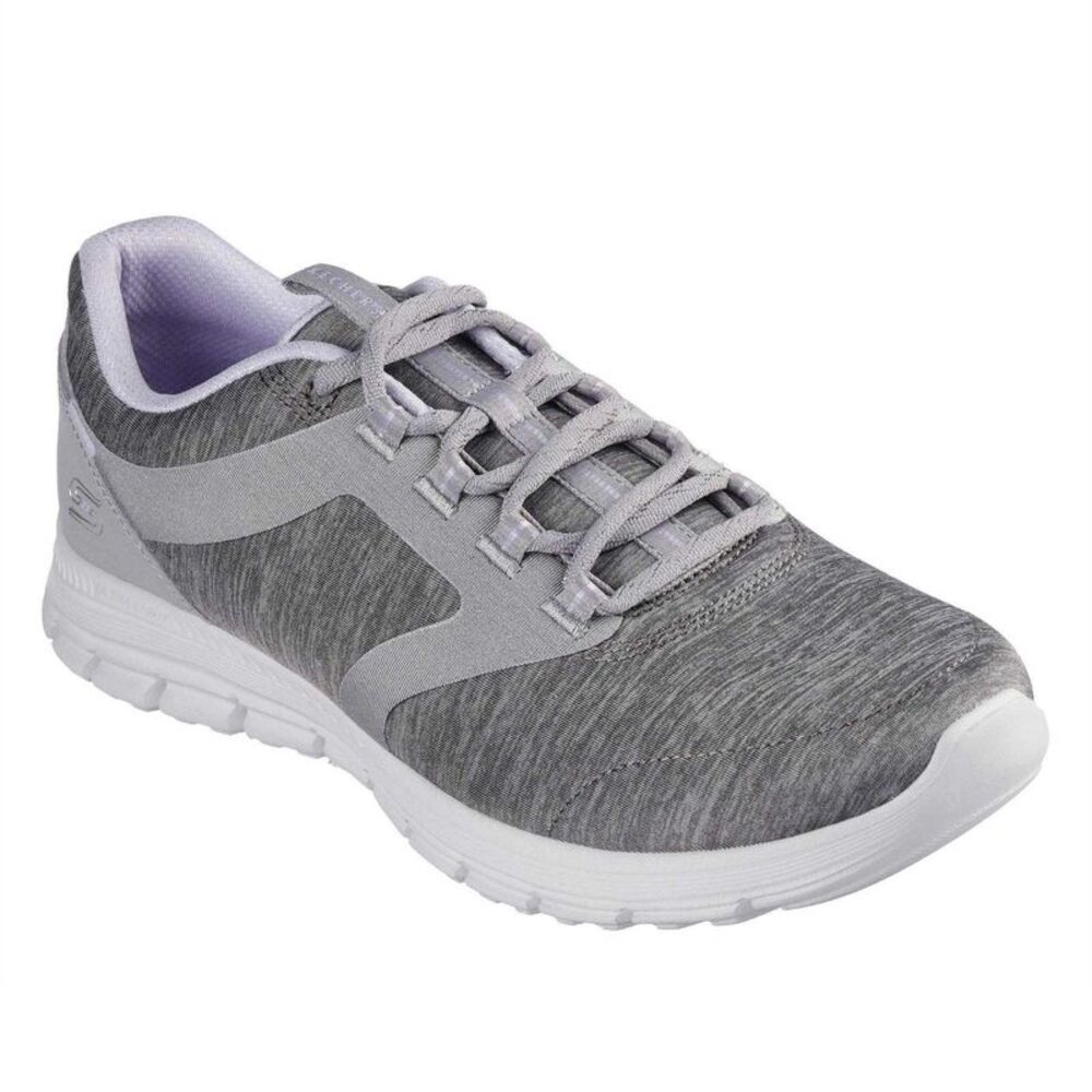 Skechers Womens/Ladies Luminate Sneakers / Gray